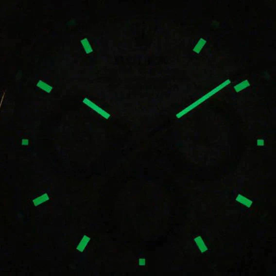 Relógio de Parede Rolex Daytona Prata/Branco