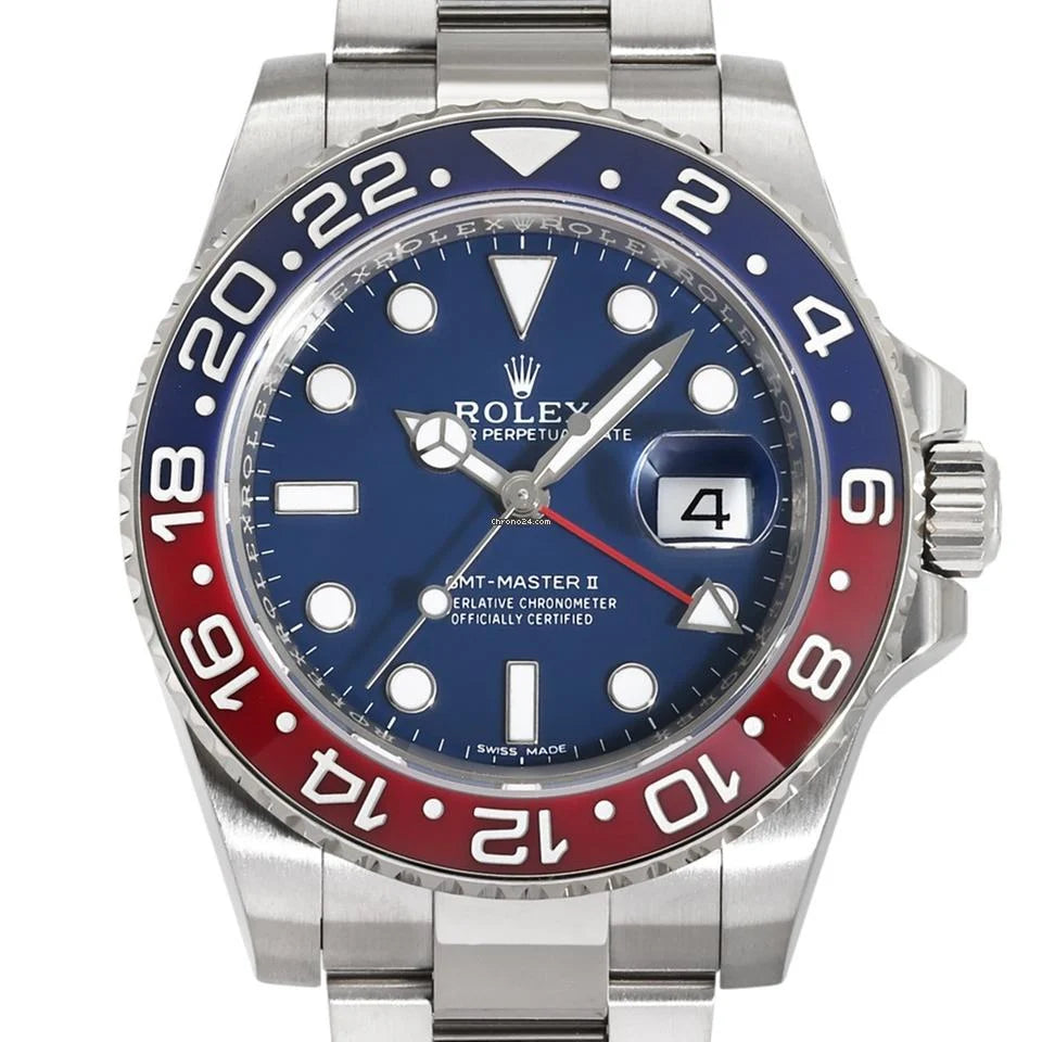 Relógio GMT Master ll Pepsi
