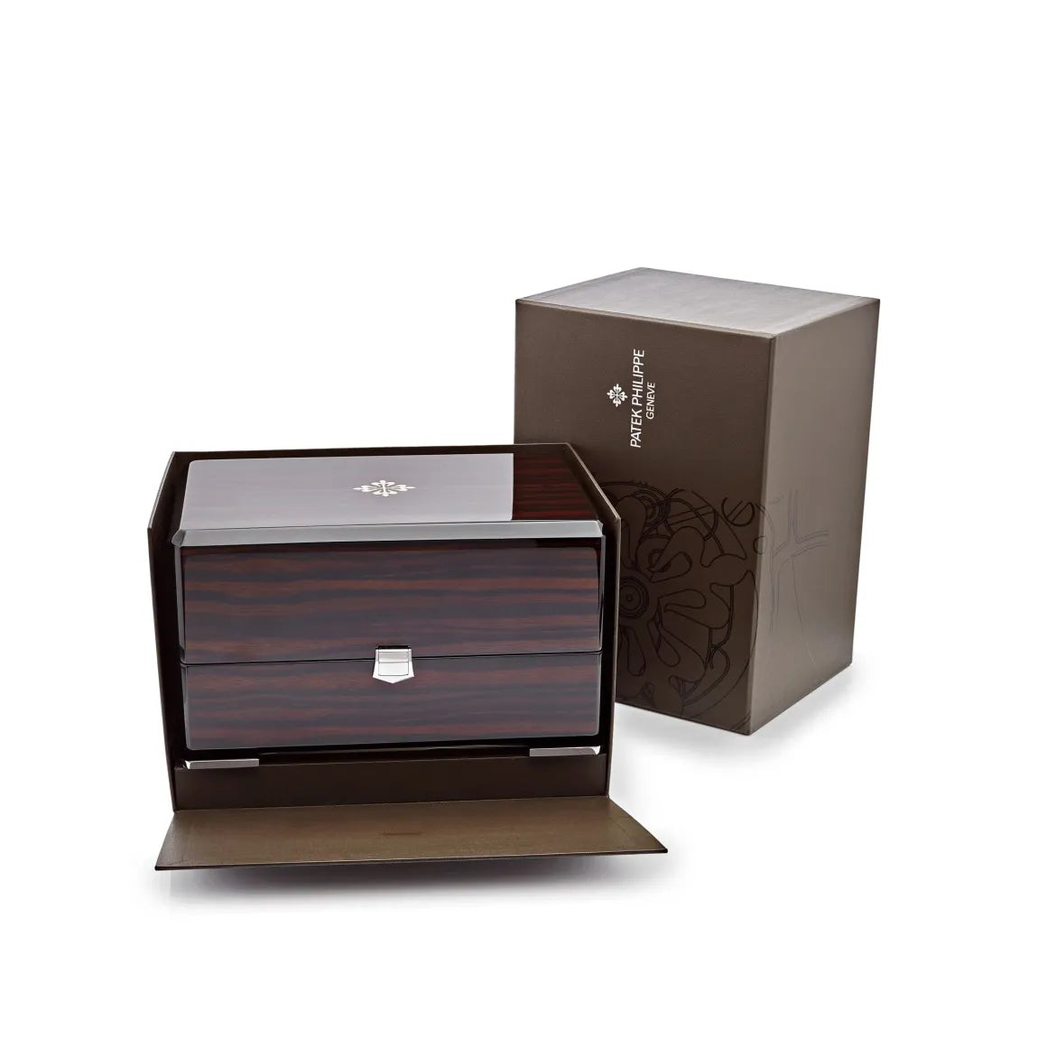 Relógio Perpetual Calendar Chronograph Platinum Green Diall