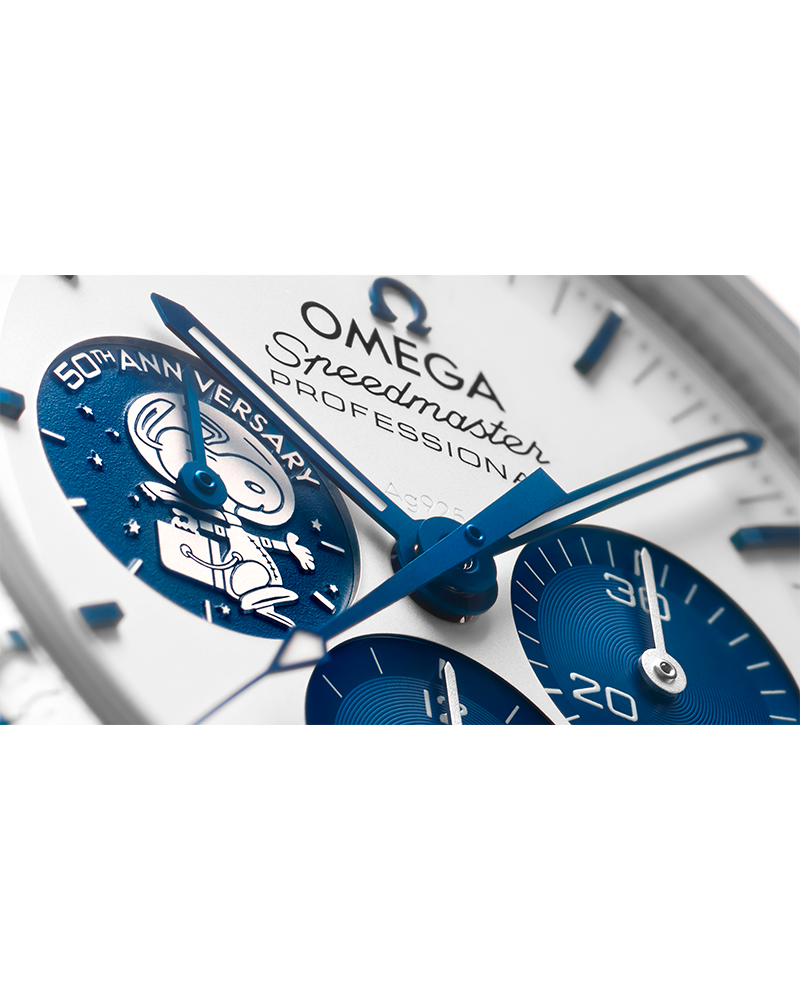 Relógio Speedmaster Snoopy Série de Aniversário 42mm