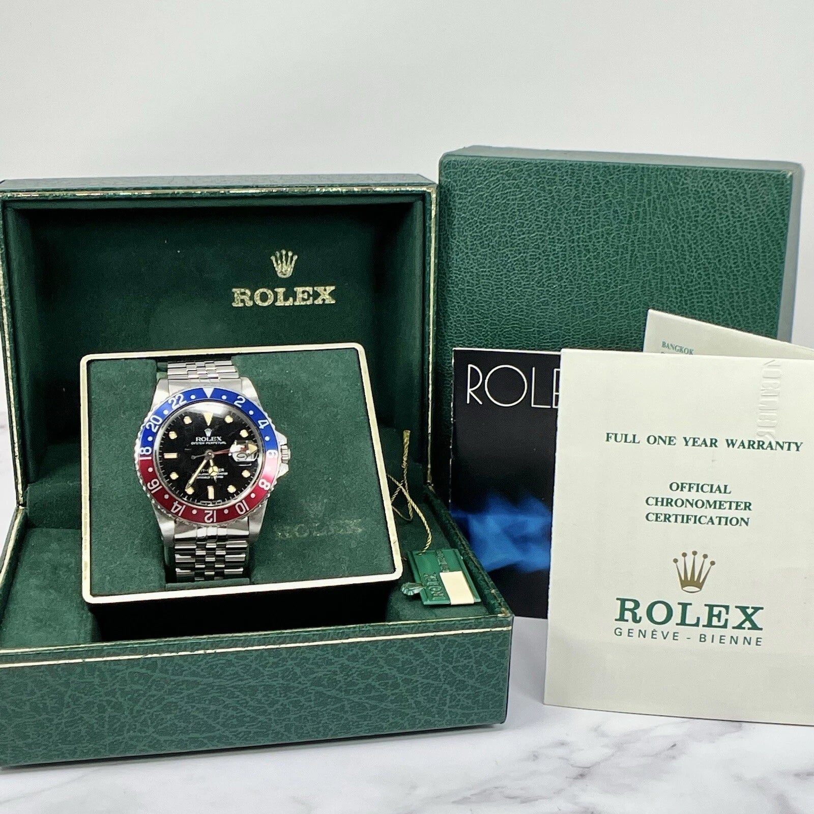 Relógio GMT Master ll Pepsi