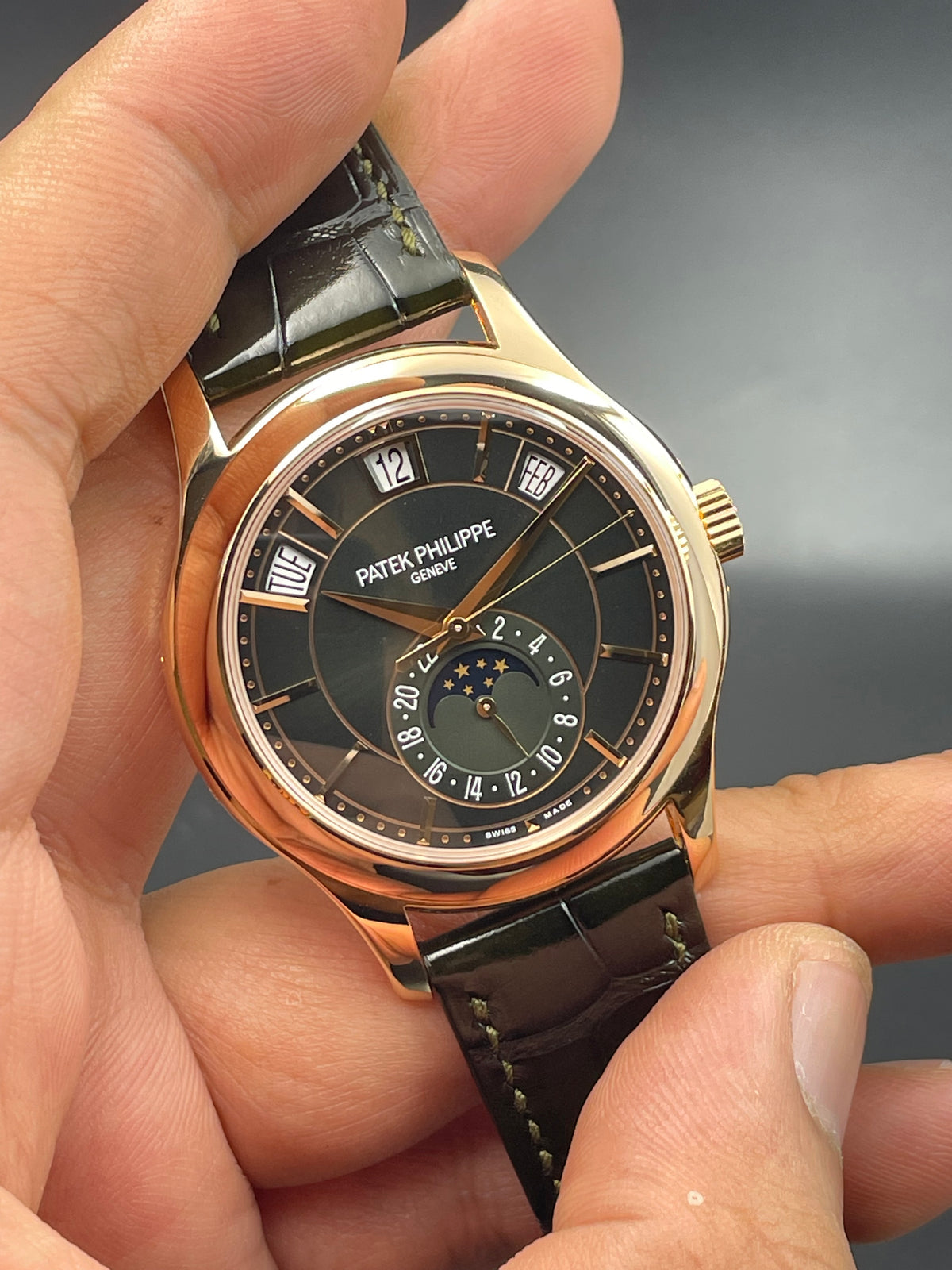 Relógio Moon-Phase 40mm