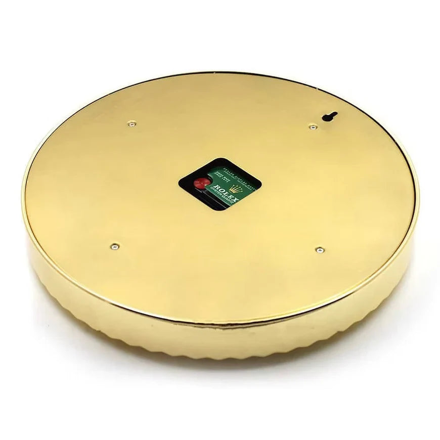 Relógio de Parede Rolex Dourado/Branco