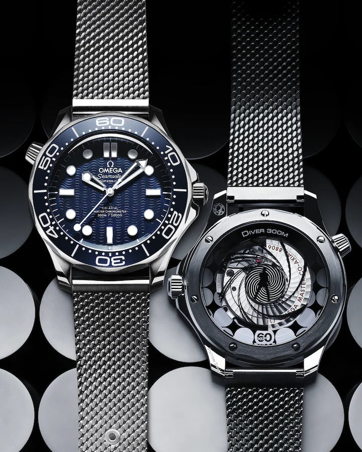 Relógio Seamaster Diver 300M 42mm James Bond 60th anniversary